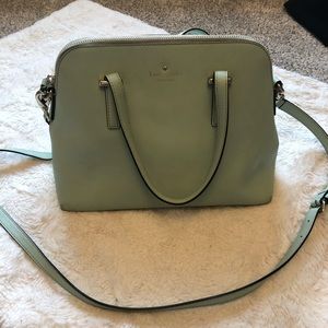 Mint Green Satchel